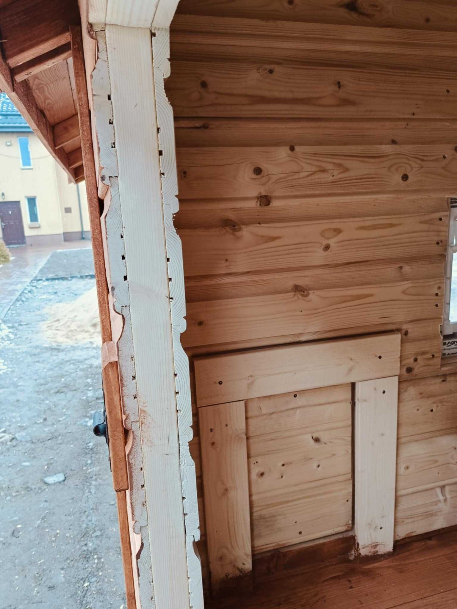 Kurnik 200x150x230h plus woliera 200x300 OCIEPLANY. od PRODUCENTA!!!