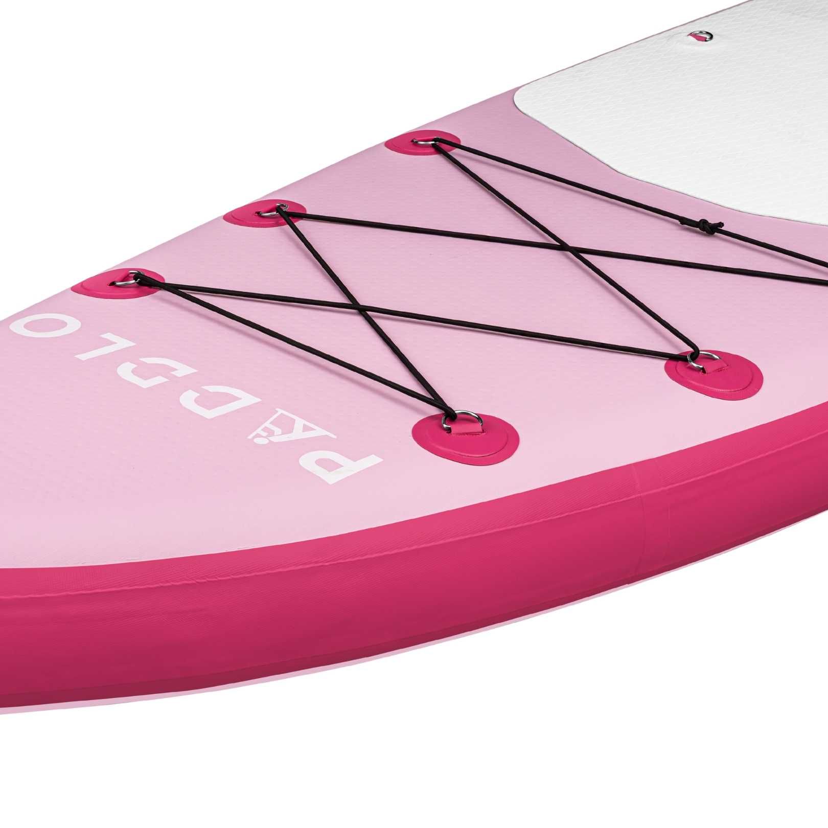 Deska SUP Paddlo Różowa 320cm - PINK 2025 zestaw