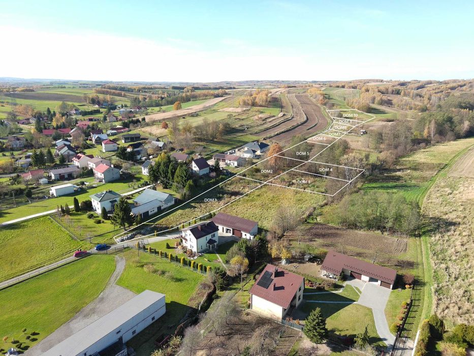 Działka WZ na 10 domów - Kalinowa Rzeszów