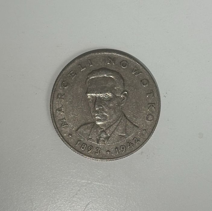Moneta Marceli Nowotko 20 złoty 1976