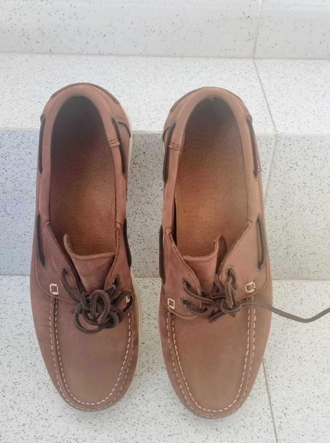 Sapatos de Vela Homem (SAILING 500) Castanho - Tamanho: 45 (TRIBORD)