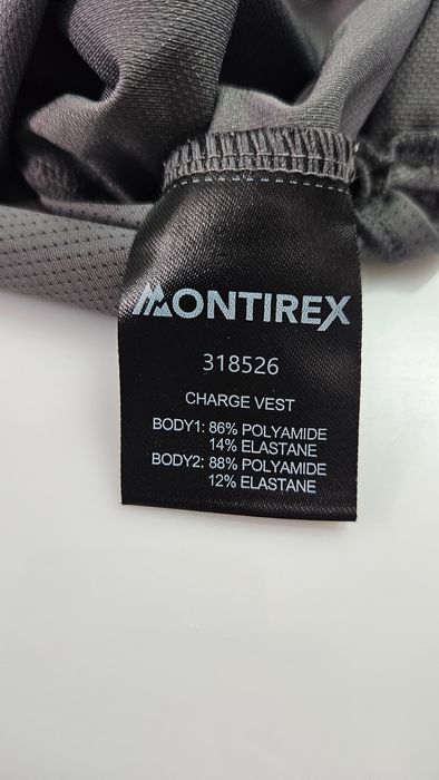 Top Treningowy Męski Montirex Szary Rozmiar Xl