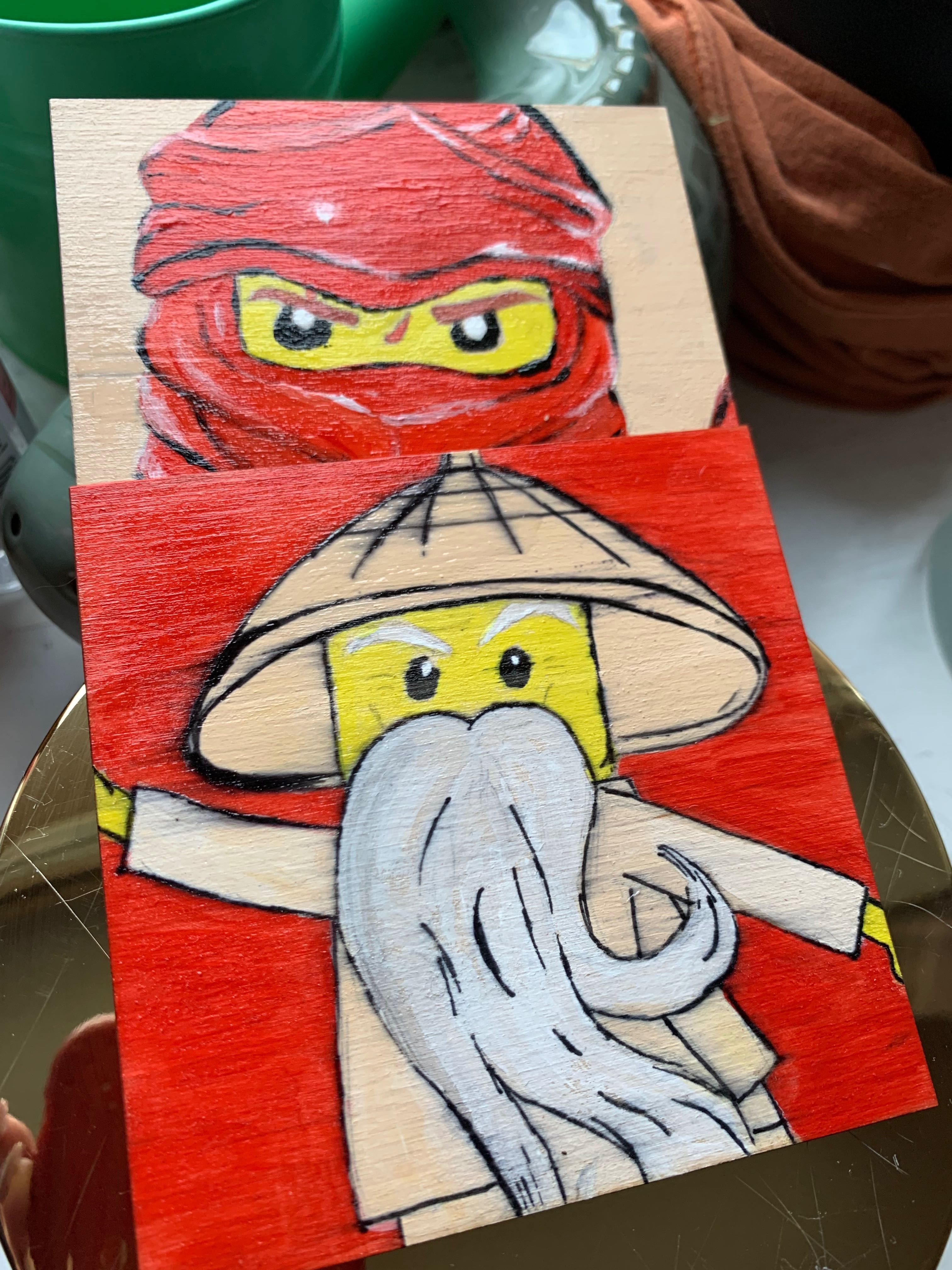 Sensei wu ninjago lego prezent dla fana