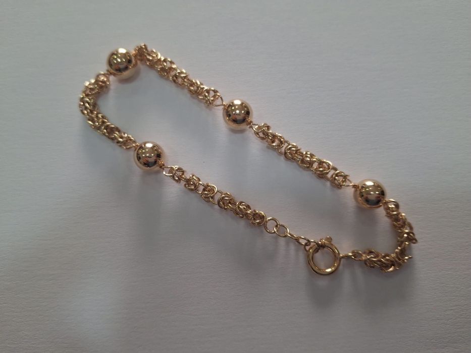 Pulseira ouro 19k nova