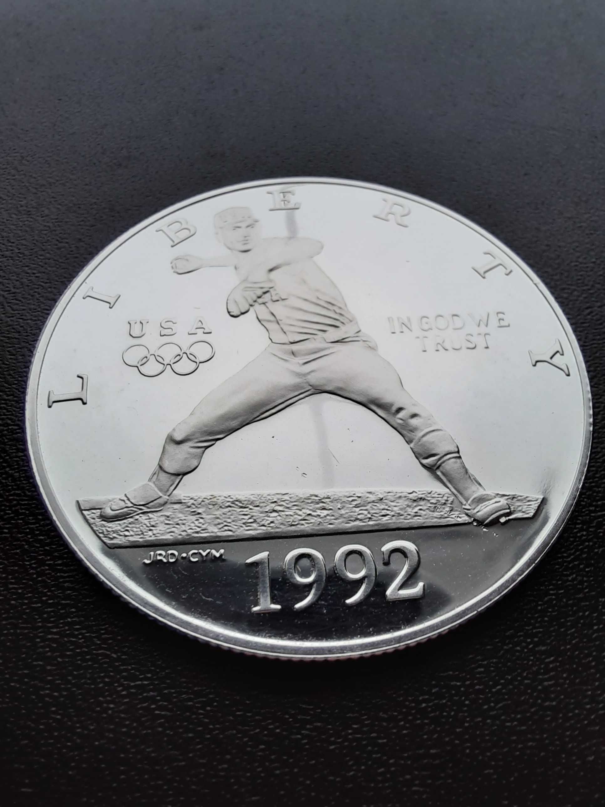 Монета долар США, срібло