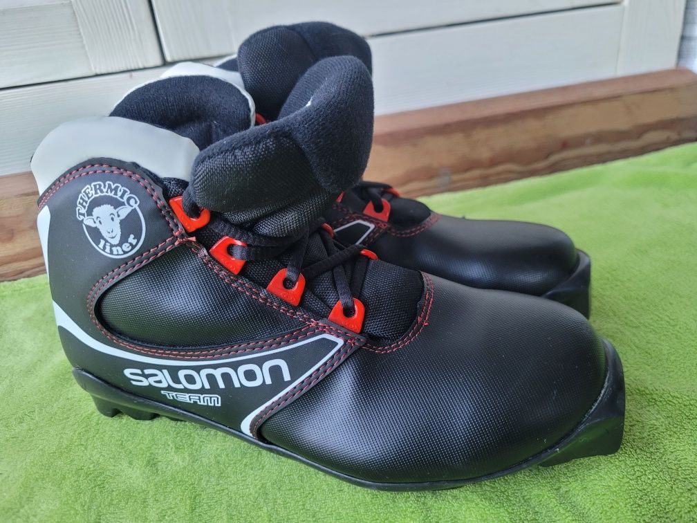 Buty biegowe SALOMON r 37 ⅓ jak nowe 23cm narty