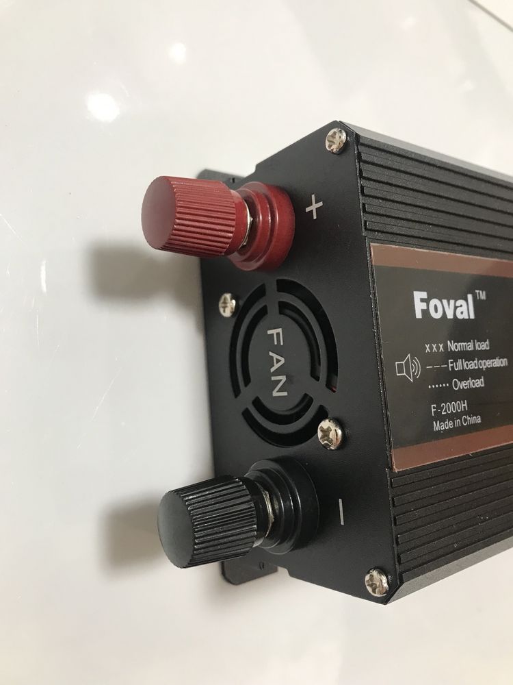 Інвертор Foval 2000W з 12 V на 220 V