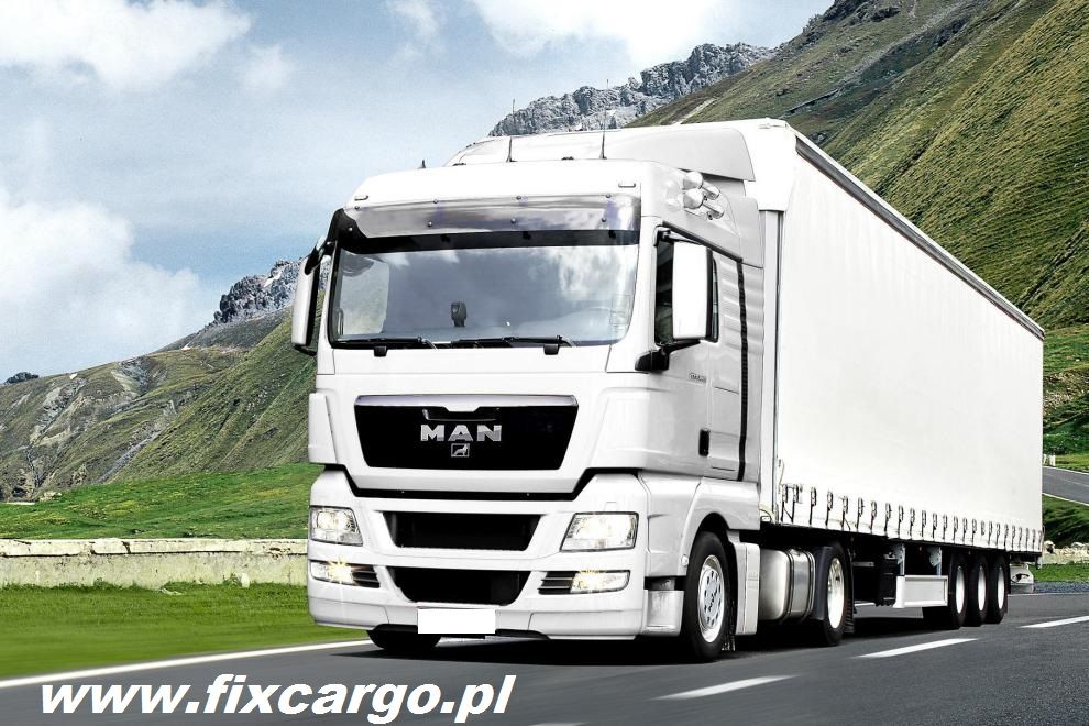 Transport TIR 1-30t Firanka Platforma Ciężarowy Krajowy Międzynarodowy