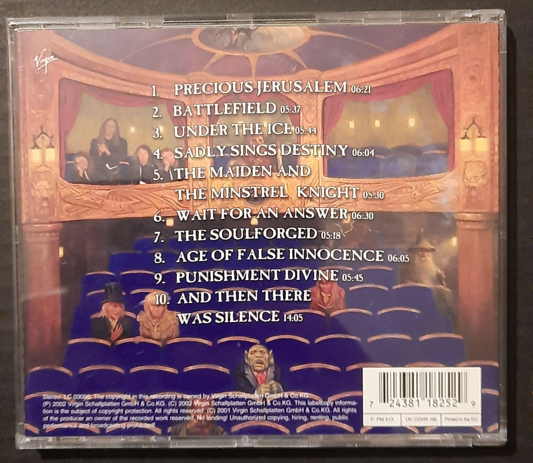 Blind guardian  - a night at the opera cd.