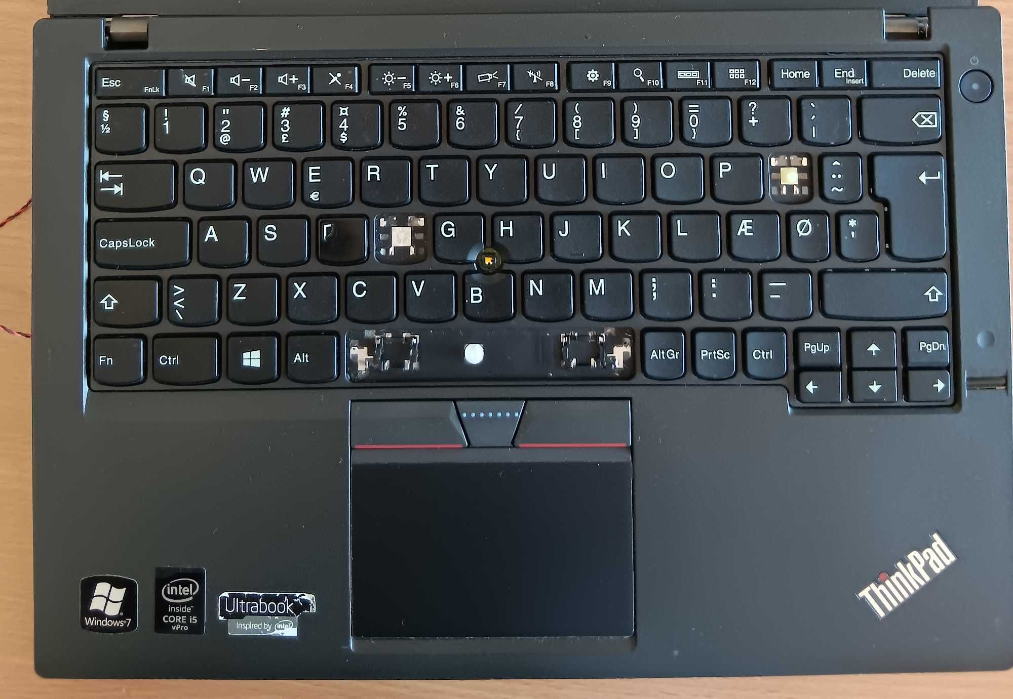 Lenovo x260 palmrest z klawiaturą i touchpadem