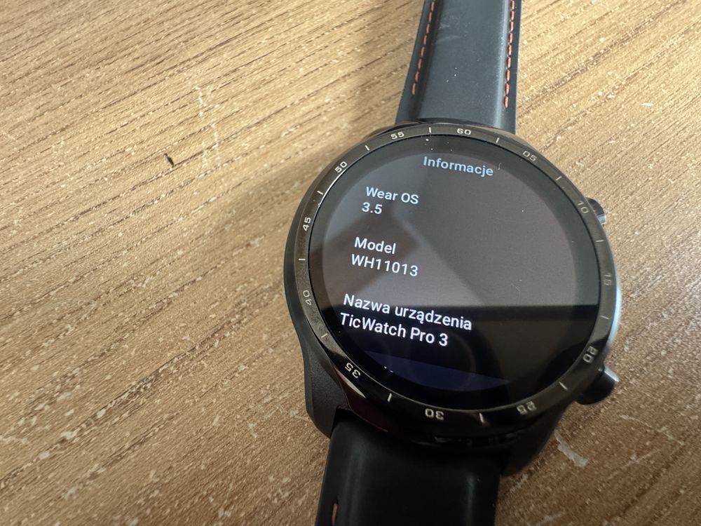 Smartwatch TicWatch Pro 3 LTE, NFC, GPS, system google wear OS