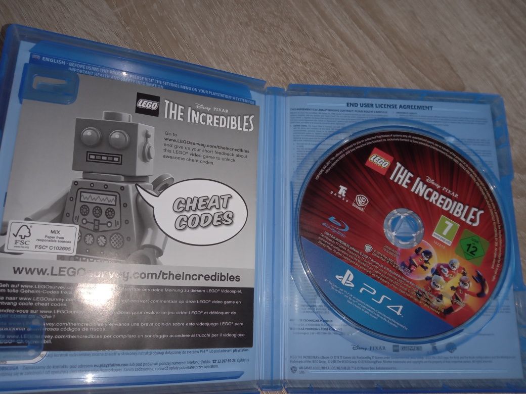 Lego Incredibles Iniemamocni PL PS4 stan idealny