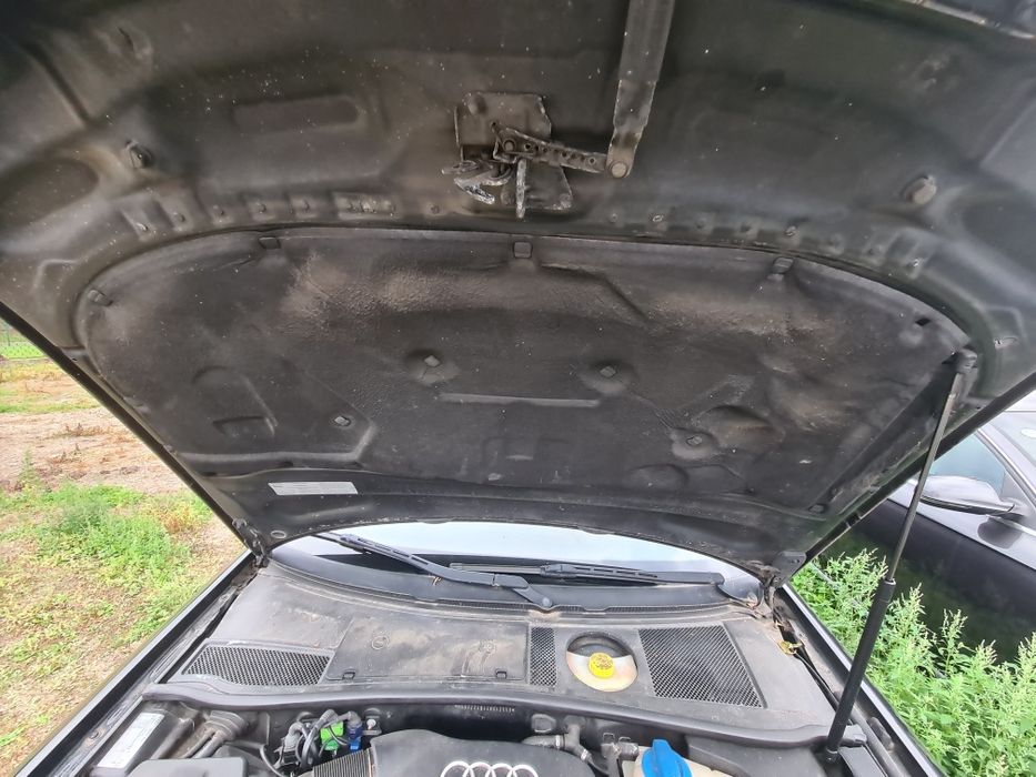Wygluszenie maski+spinki wyciszenie tapicerka AUDI A6 C5 lift 2003r