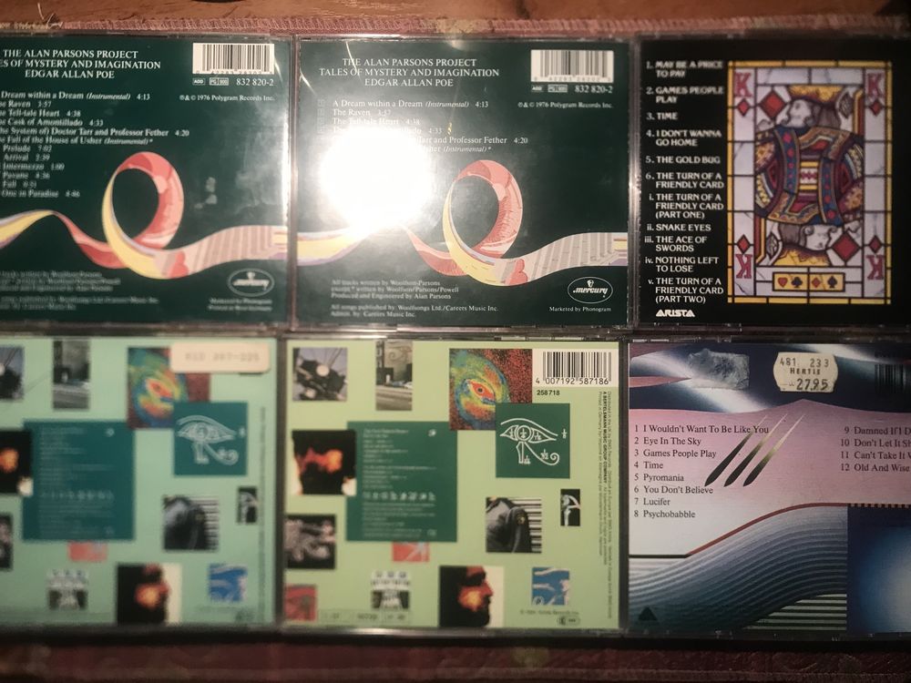 Alan Parsons 10 CD  King Crimson  Magnum