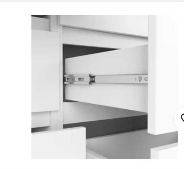 Biurko komputerowe wolnostojące białe