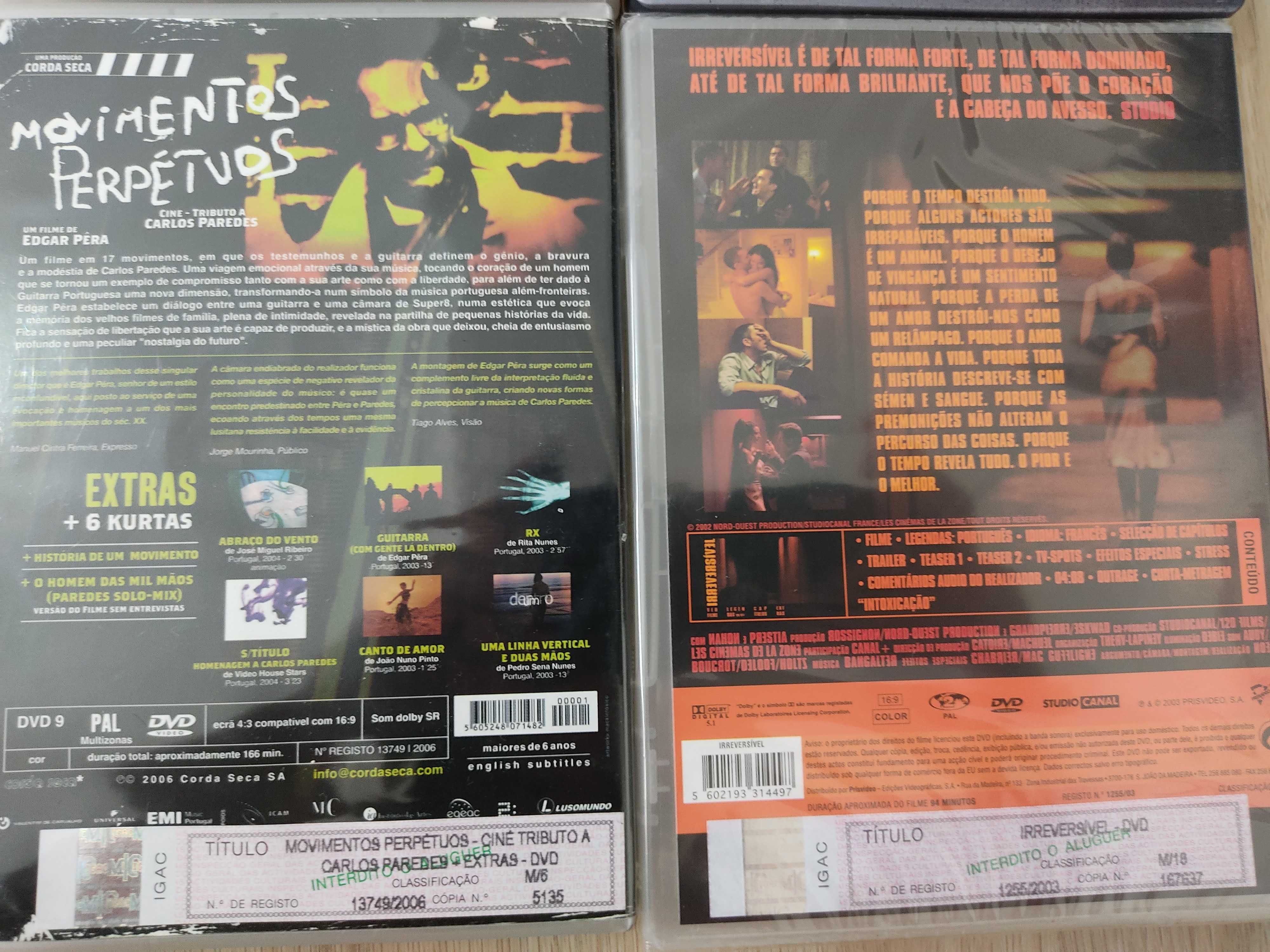 DVDs originais em Português