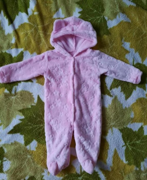 Махровый комбинезон человечек