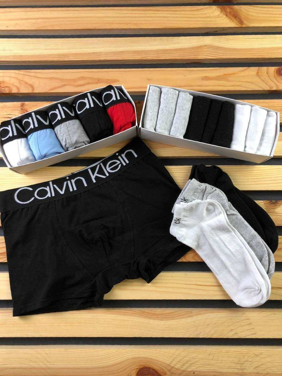 5 шт - 600 грн Труси чоловічі / Трусы мужские  Боксери Calvin Klein