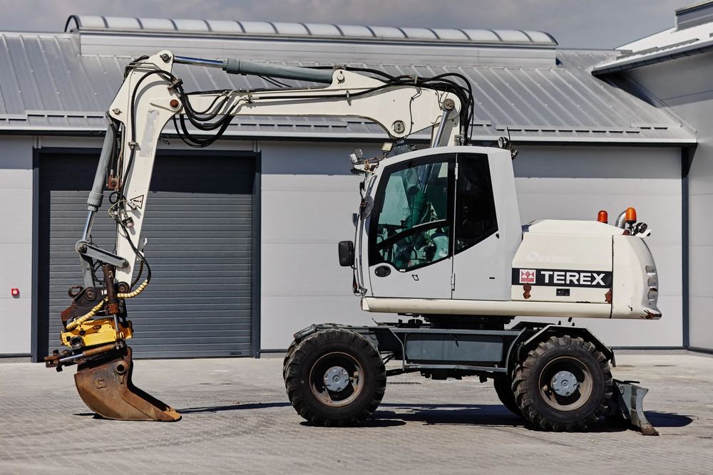 Terex TW160 ROTATOR CHWYTAK  Koparka kołowa Terex TW 160 18t 150 Rototilt