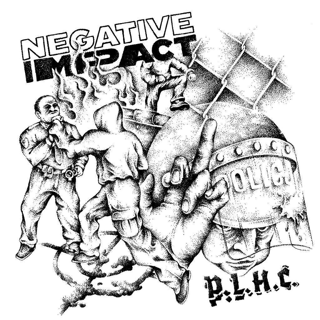 NEGATIVE IMPACT PLHC 2023LP polski hardcore punk na 5 wokali