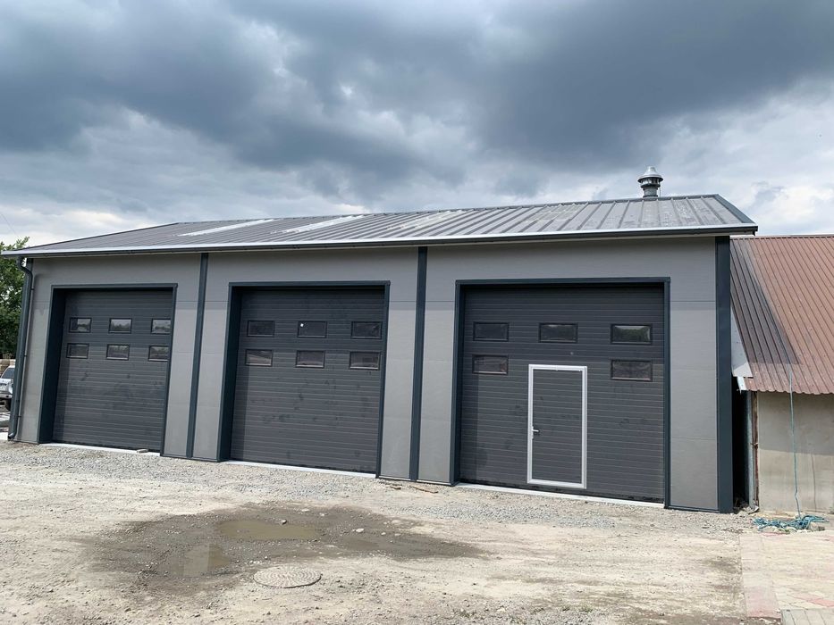 Konstrukcja stalowa hali 10m x 15m x 4m