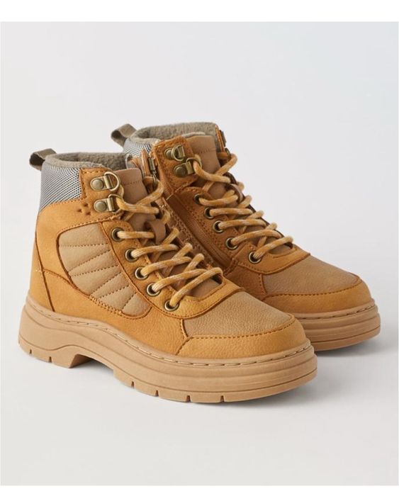 Сапожки ботинки zara 34 р черевики