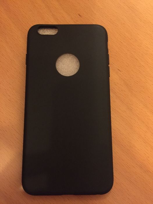 Capa TPU iphone 6/6S plus preta, nunca foi usada.