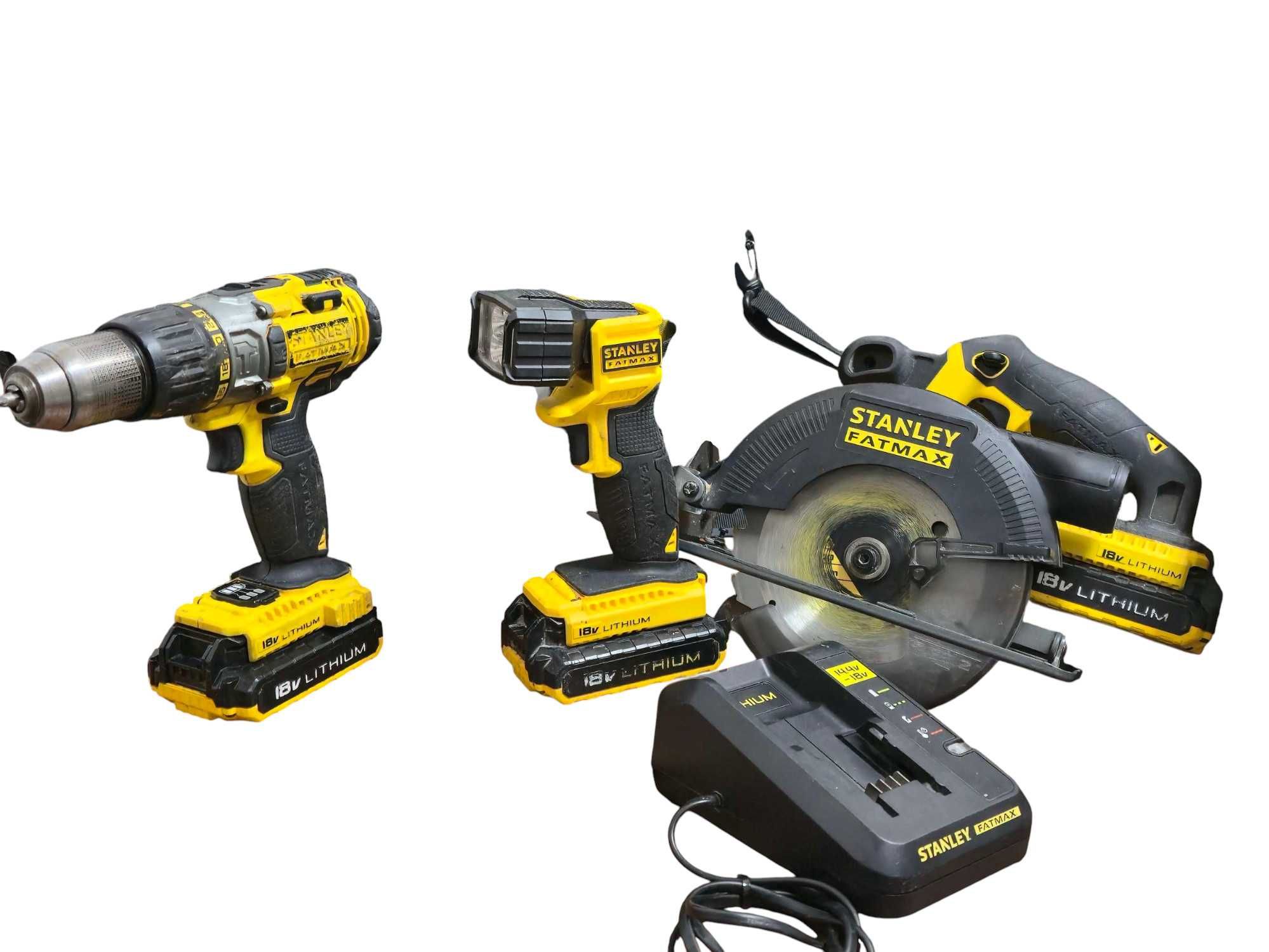STANLEY- Mega zestaw narzędzi 18 V