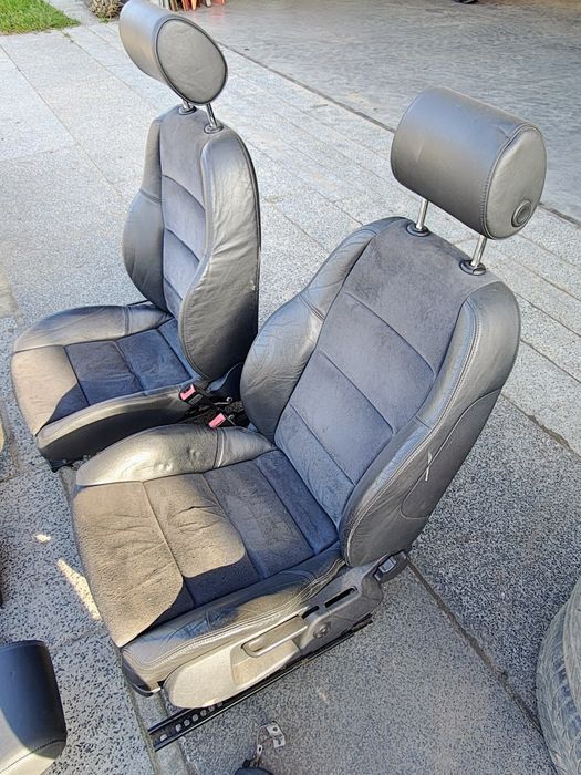 Audi a4 B6 B7 fotele kanapa boczki pół skóra alcantara KOMPLET i inne