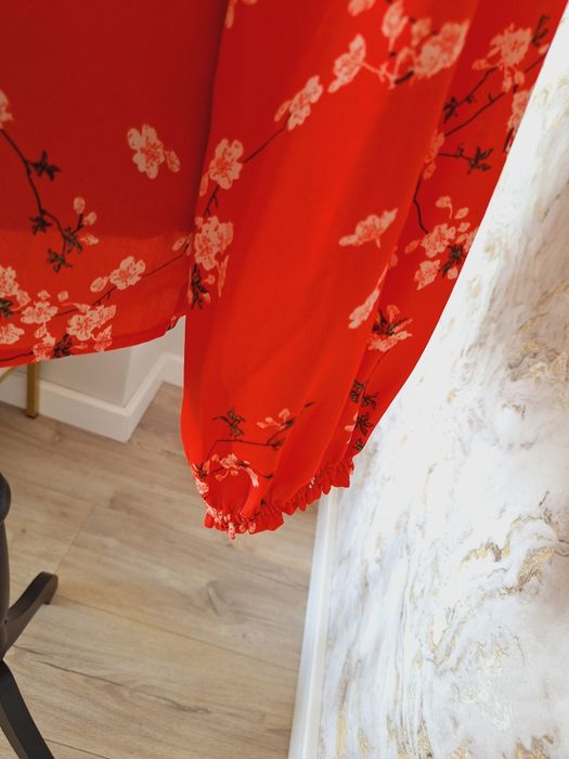 Bluzka koszula w kwiaty VaVite flowers boho romantyczna casual