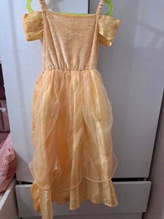 Sukienka Piękna strój bella 122 128 George przebranie andrzejki disney