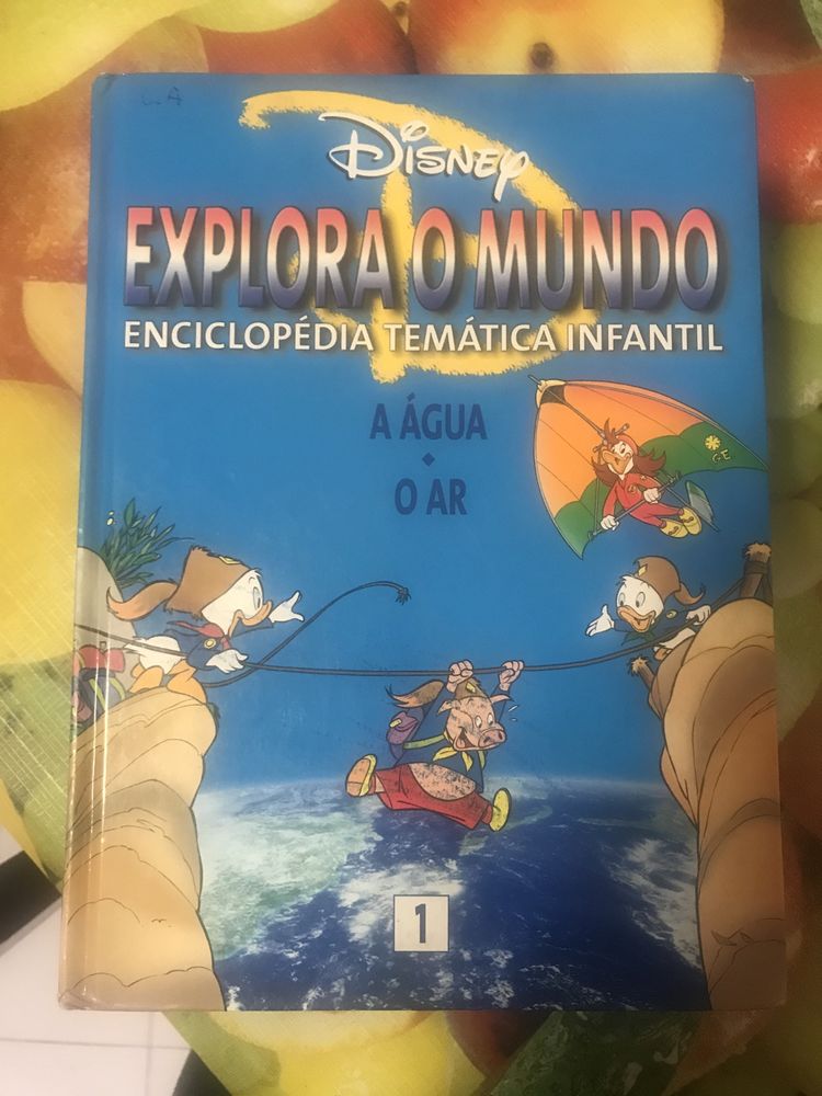 Coleção de livros Disney Enciclopédia Temática Infantil