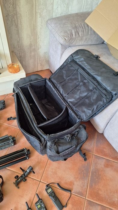 Kit Completo de Iluminação de Estúdio Walimex Pro VE-300