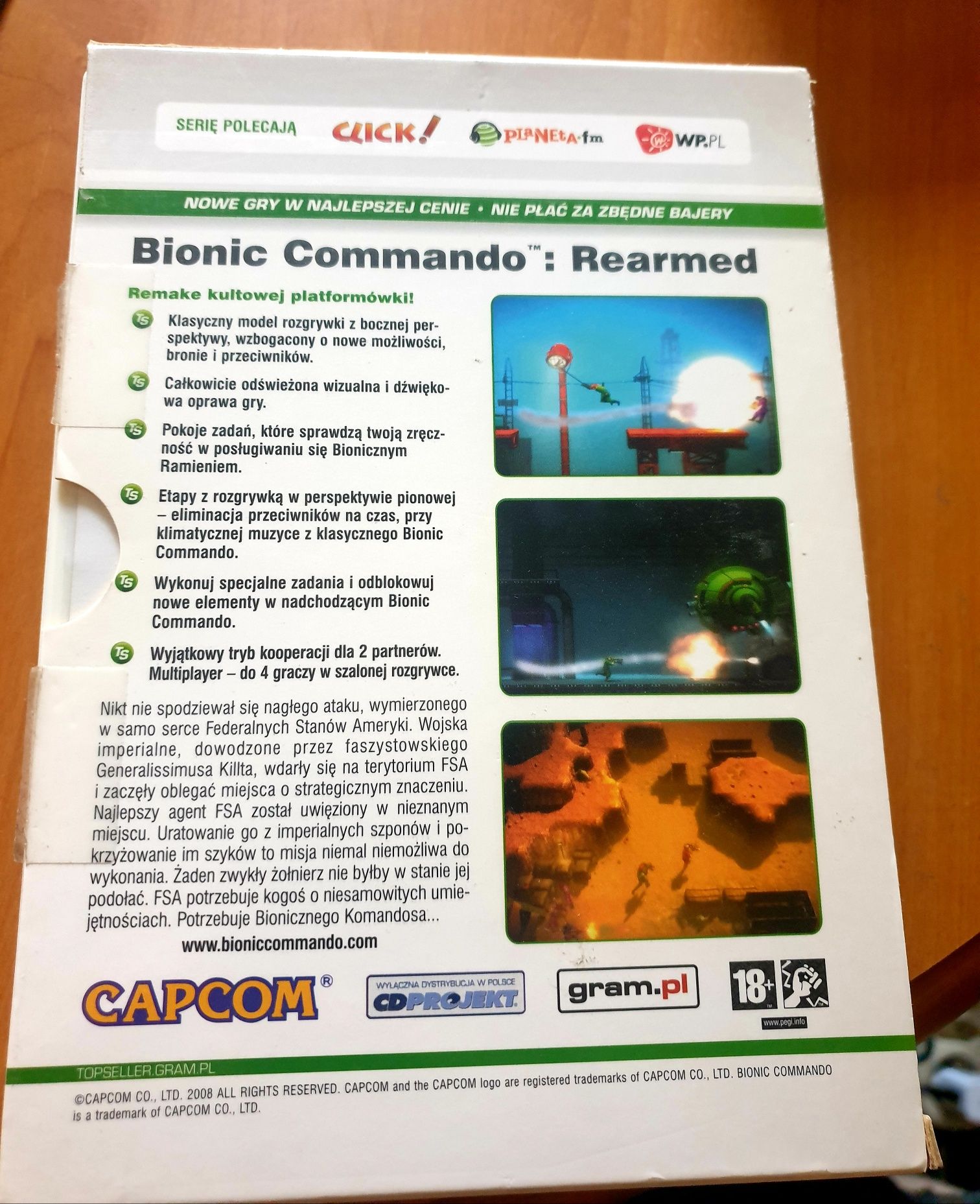 Bionic Commando ReArmed PC PL