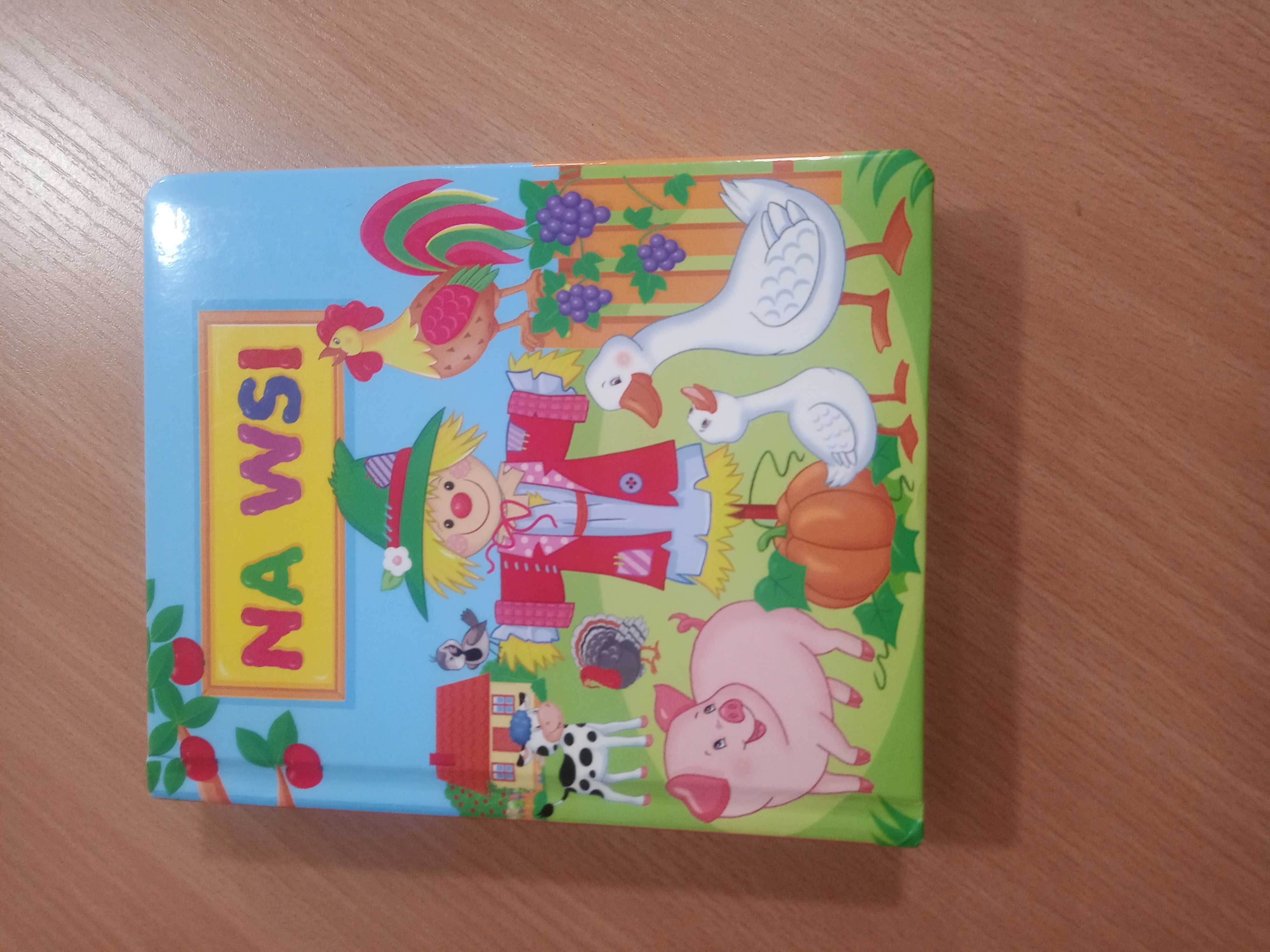 Książka dla dzieci NA WSI