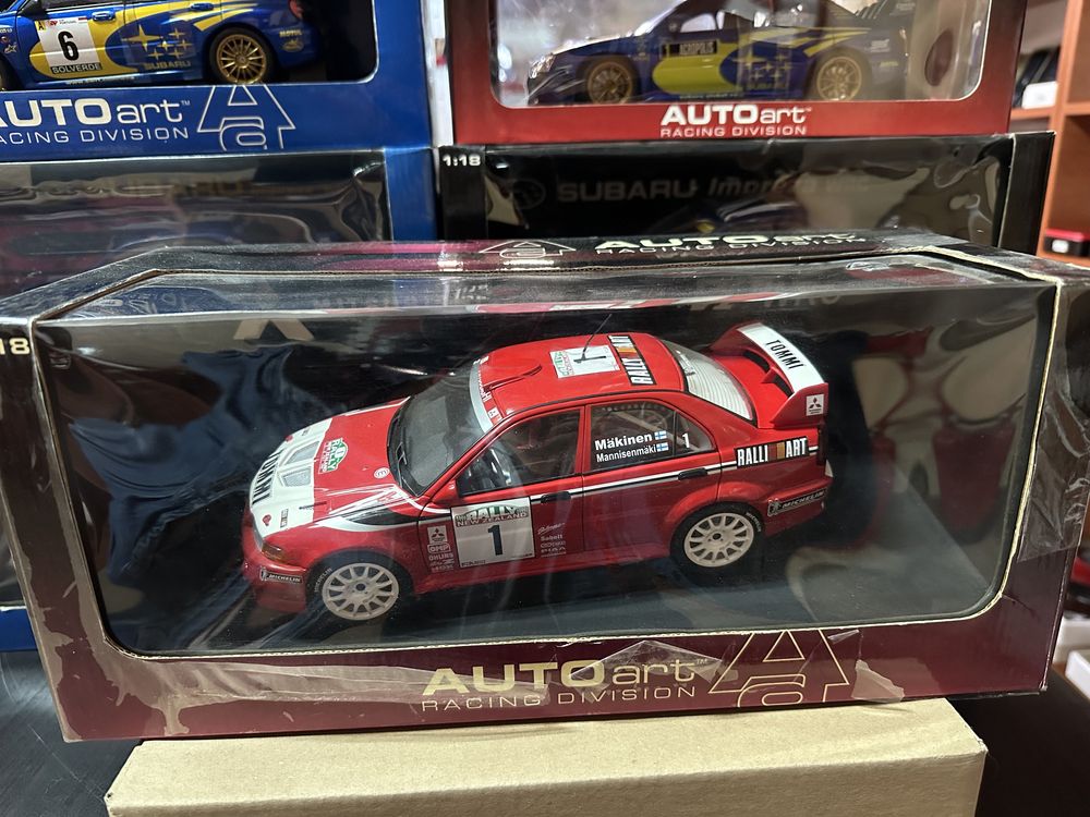 Autoart Mitsubishi Lancer Evo VI wrc 1:18