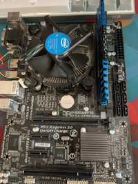 Материнська плата Gigabyte GA-Z87M-HD3,Intel Xeon E3 v1220 v2,12gb ram