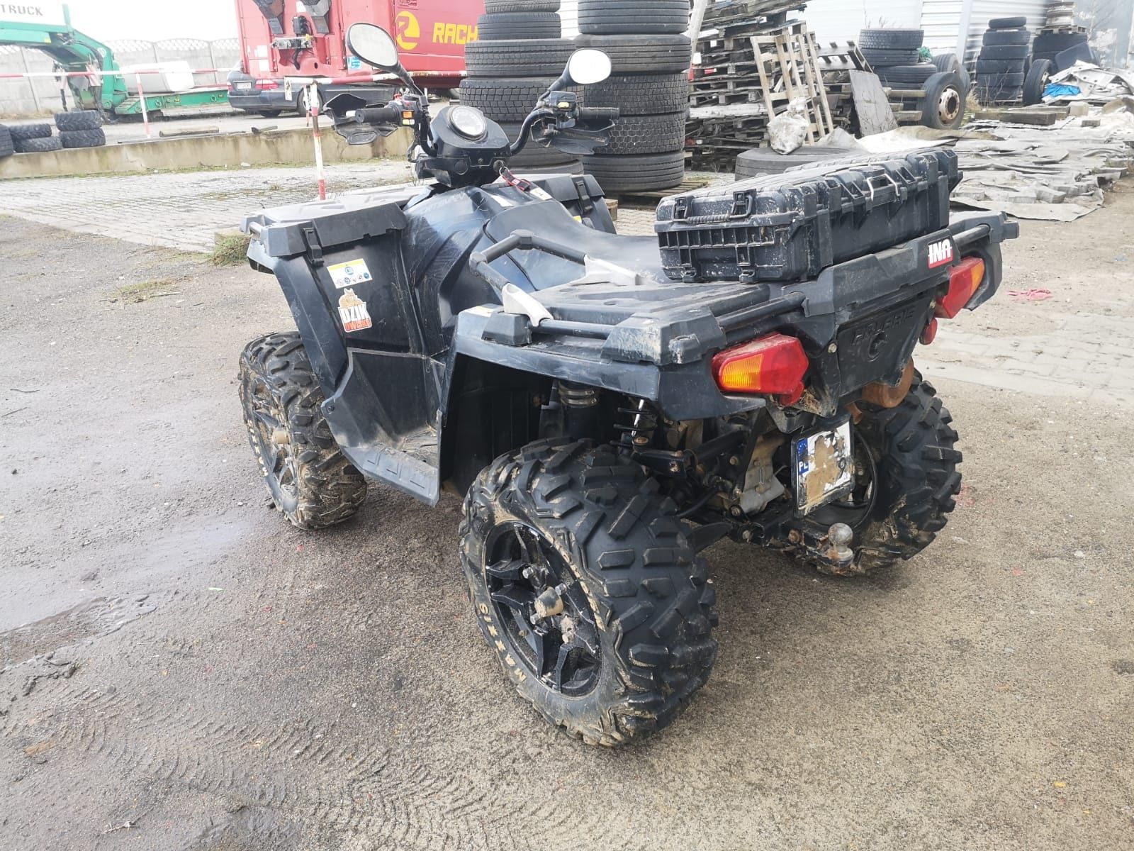 Polaris  Sportsman 570 Black Edition  2016  rok zarejestrowany faktura