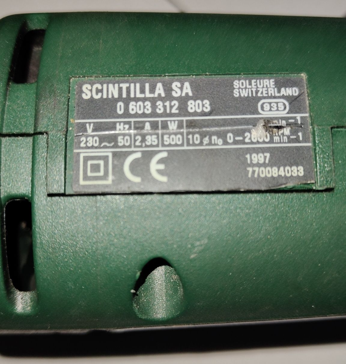 Sprzedam obudowę do wiertarki udarowe Boscha 500w