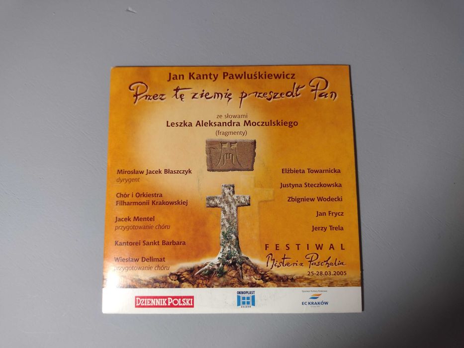CD Jan Kanty Pawluśkiewicz Przez tę ziemię przeszedł Pan