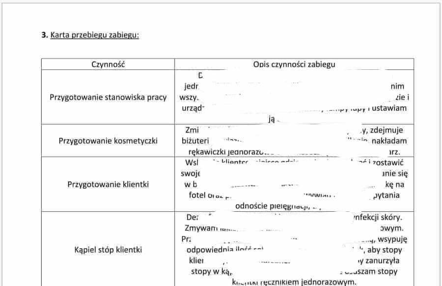 Notatki do egzaminu technik usług kosmetycznych FRK.04 AU.61 kosmetolo