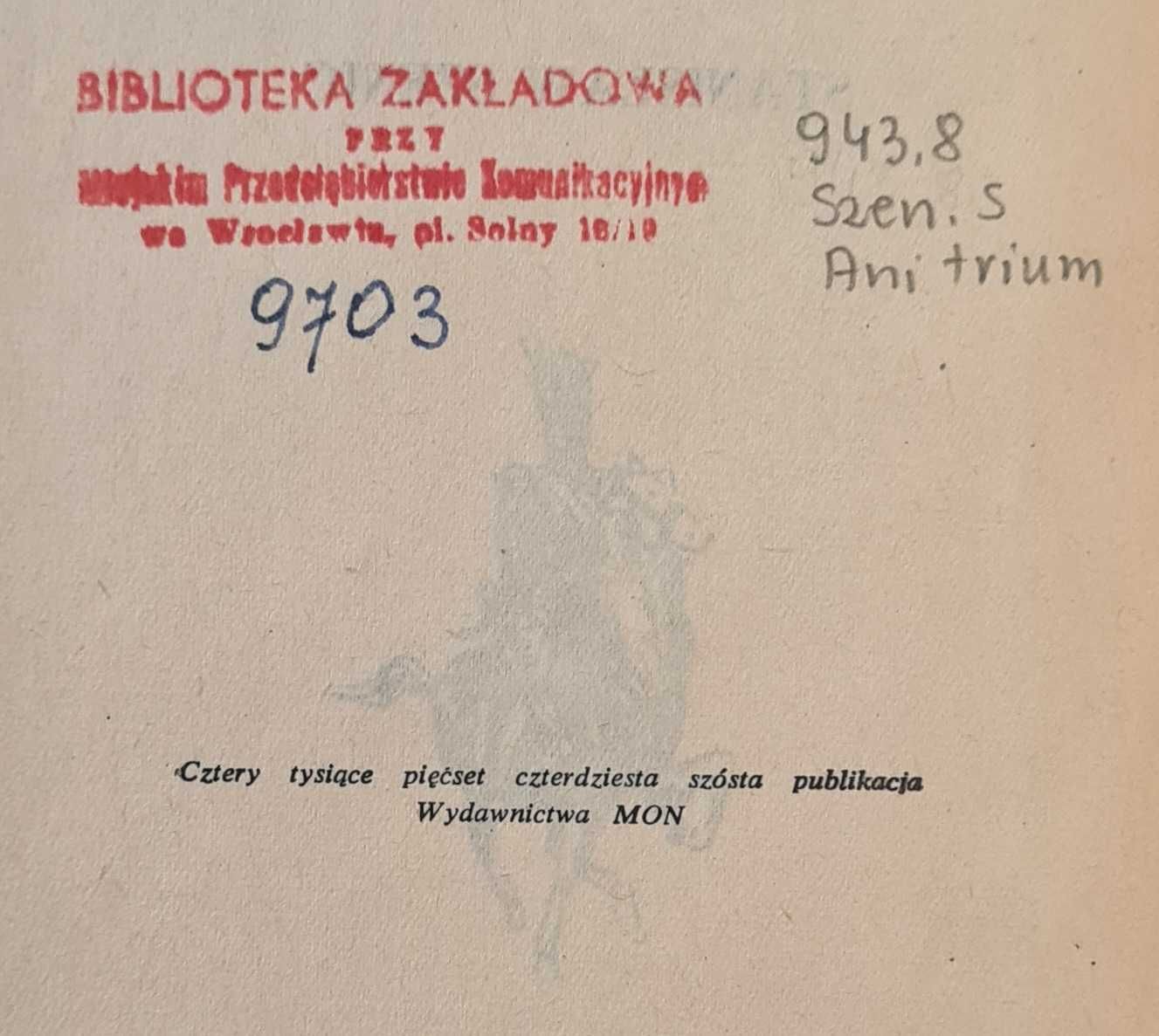 Ani triumf ani zgon - Stanisław Szenic
