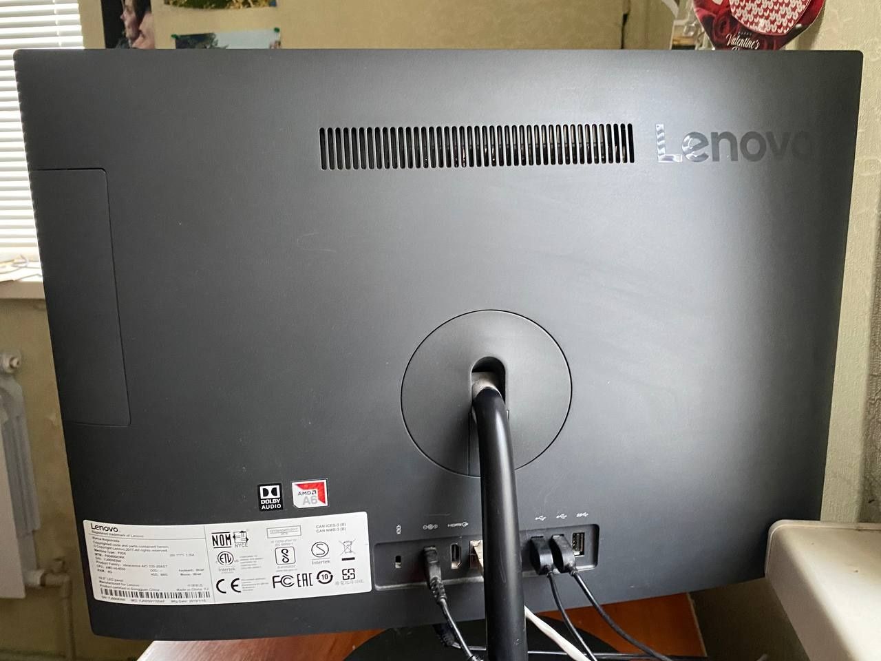 Моноблок Lenovo IdeaCentre AIO 330-20 (F0D80042RK) Black