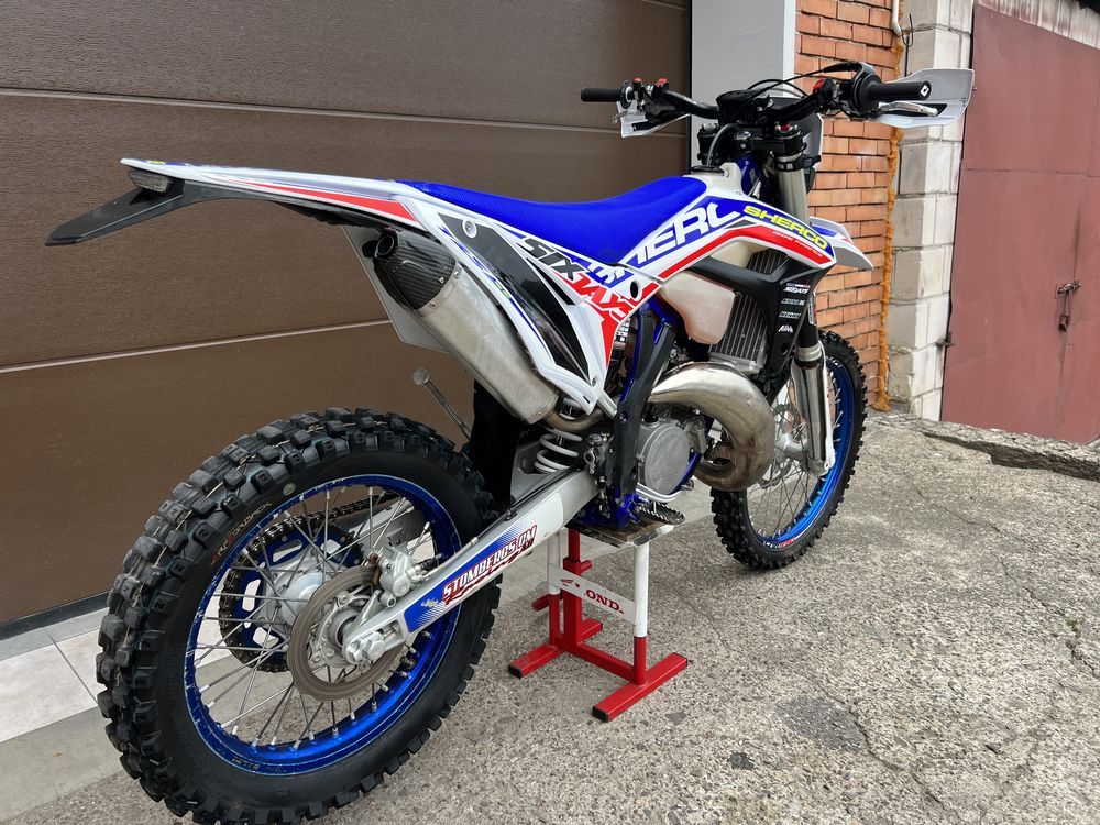 Sherco se ser 125 2t enduro a1/b ! Six days ! Rozrusznik! Mapy !