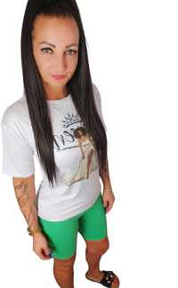 komplet  damski legginsy i t-shirt queen