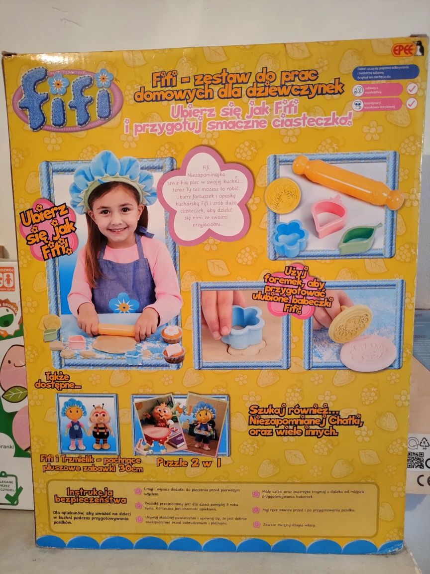 Figi zestaw do prac domowych dla dziewczynek