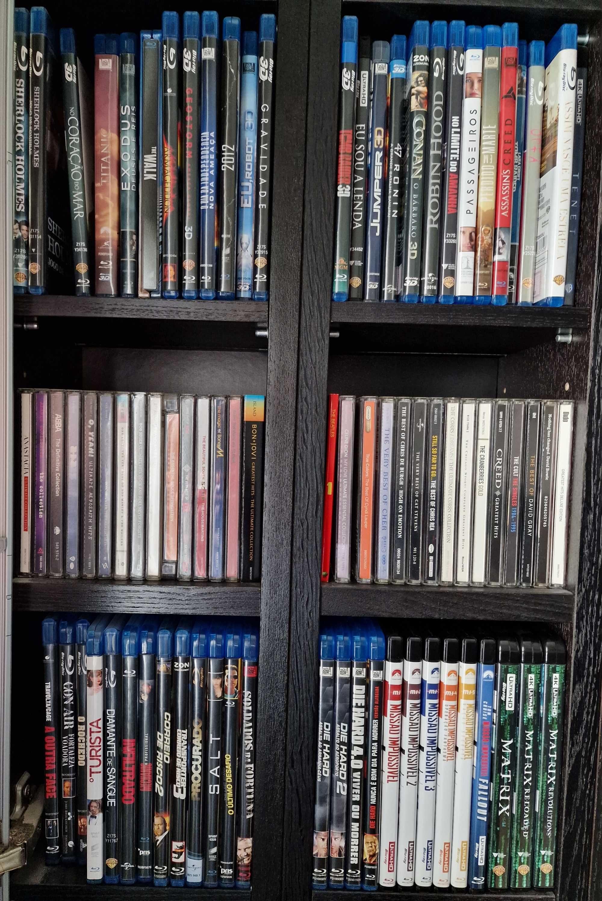 Vários filmes em Blu-ray / Blu-ray 3D (Impecáveis)