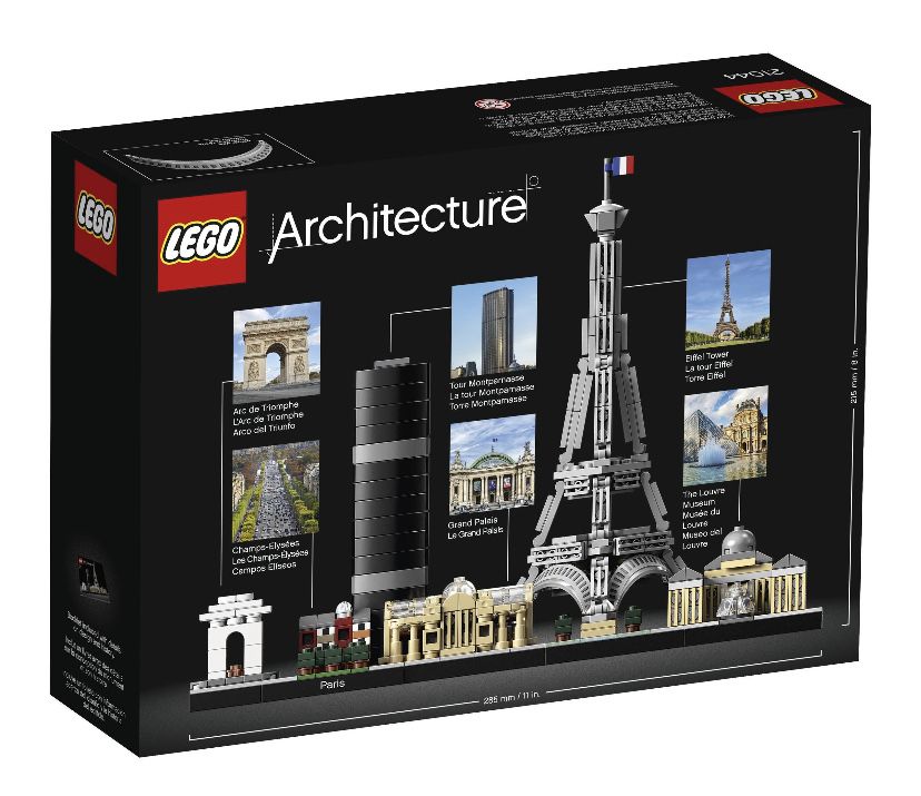 LEGO Paryż Paris Wieża architektura zestaw klocków klocki