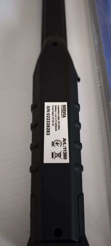 Фонарь  инспекционный светодиодный Brevia LED 3W COB+1W три режима.