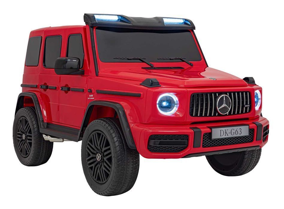 Mercedes G63 AMG XXL autko czerwone - EkstraZabawki.pl